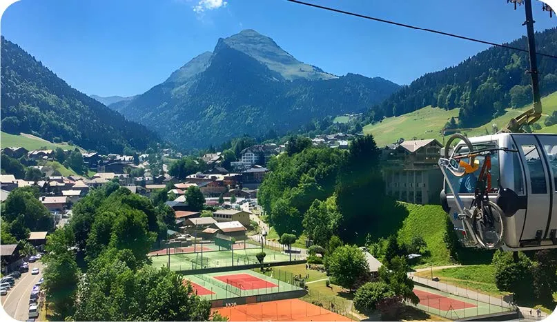 Morzine in the heart of the French Alps