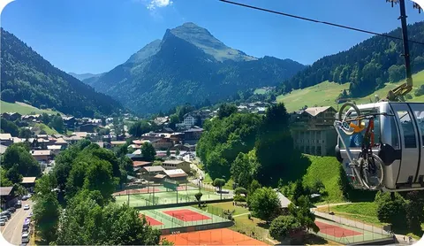 Morzine in the heart of the French Alps