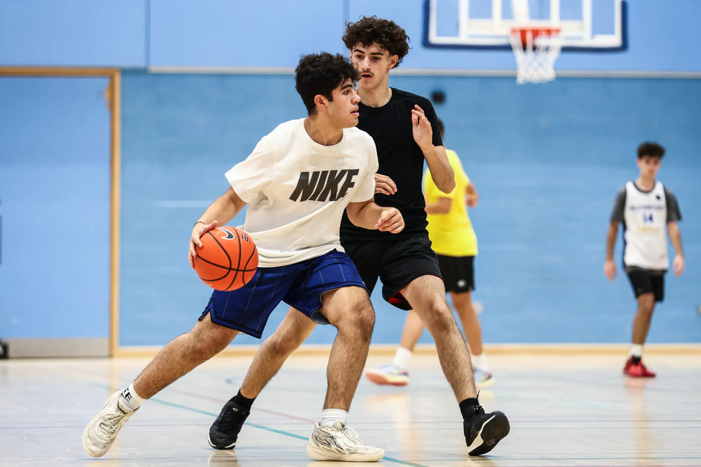 Allenamento di basketball