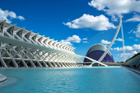 The Science Museum and the Ágora at the City of Arts and Sciences