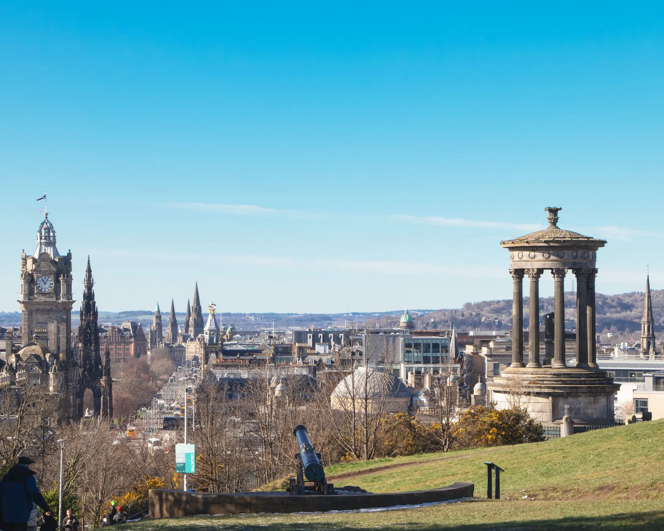 Edinburgh seen from Calton Hill
