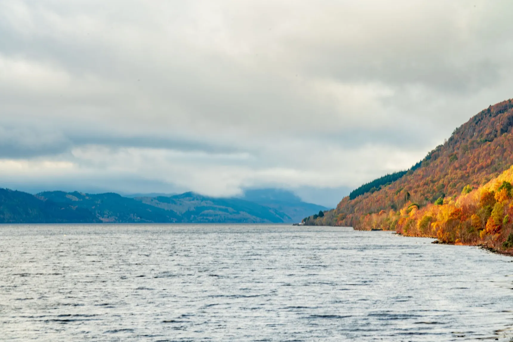 Loch Ness in autumn