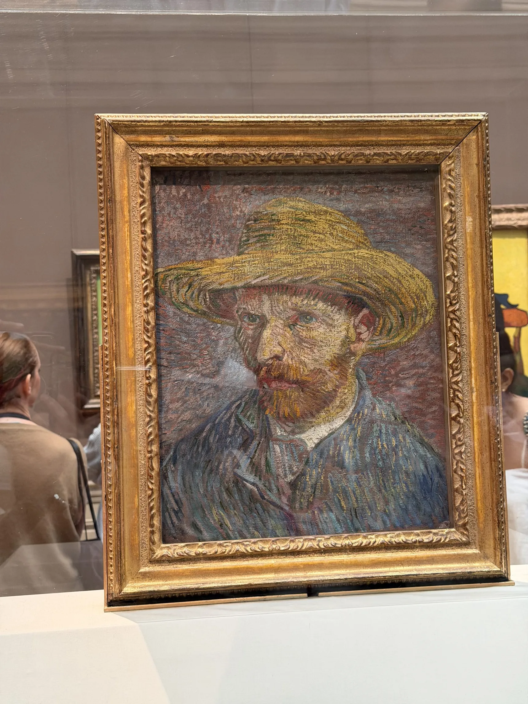 Van Gogh’s self-portrait at the Metropolitan Museum