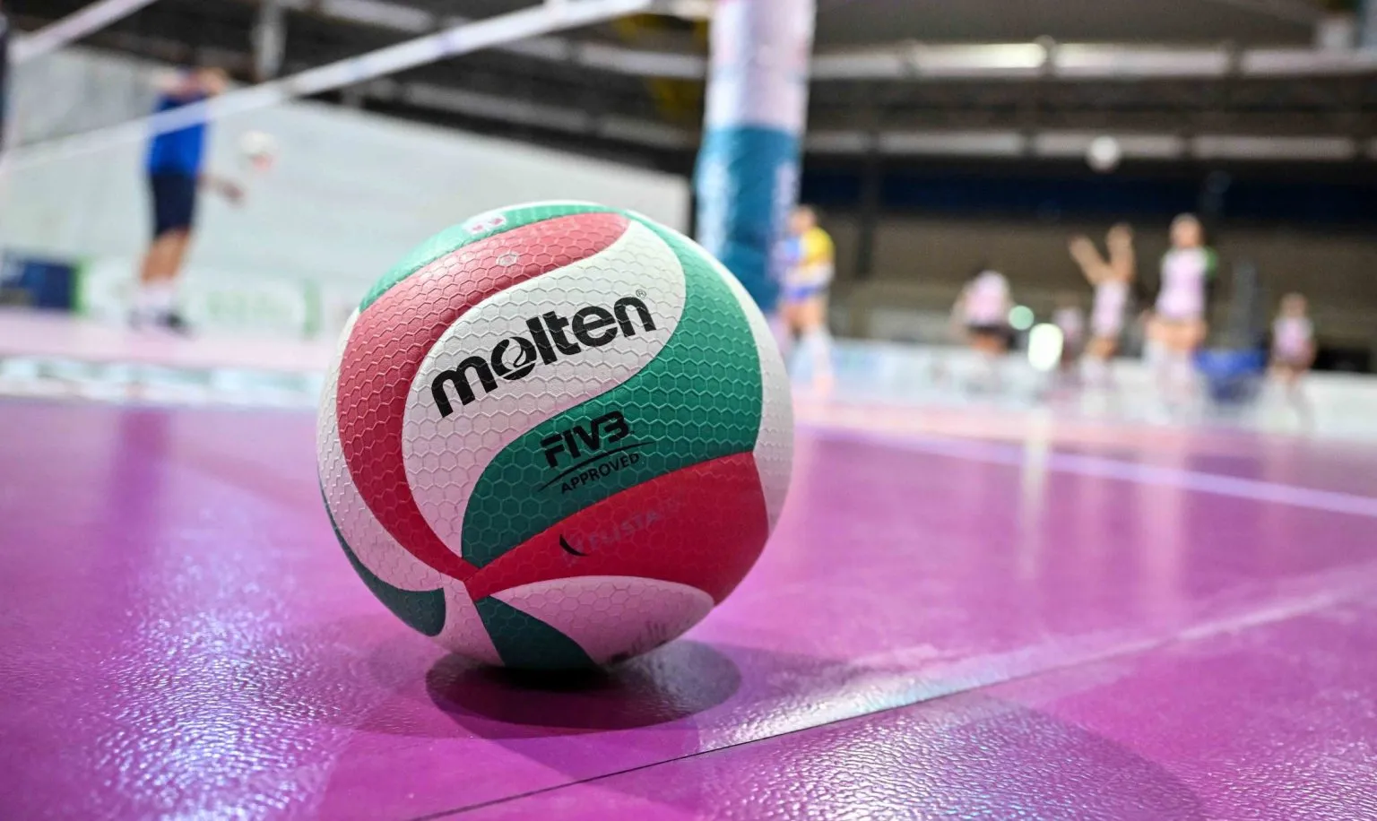 Allenamento di volleyball